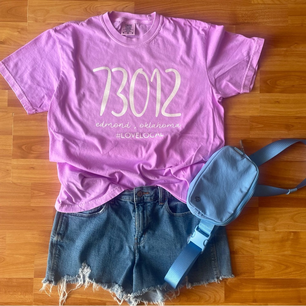 Custom T-shirt - “Zip Code” your color choice of shirt and desi…